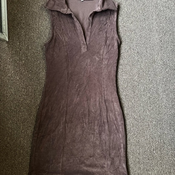 Terry Cloth Athletic Style Dress - Picture 6 of 8